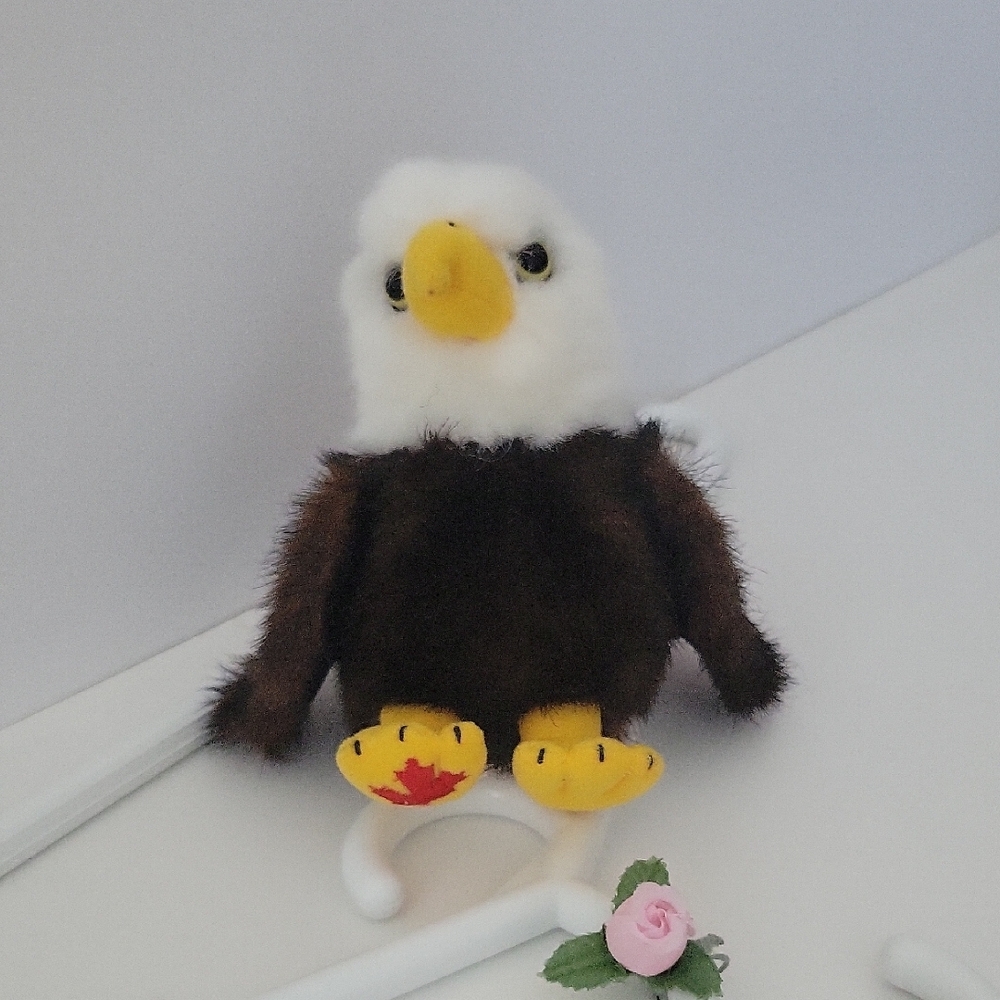 Maplefoot Babies "SKYLAR" Plush Bald Eagle Toy